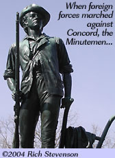 Minutemen, in Concord history